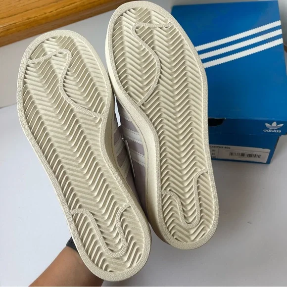 NWT Adidas Campus 80s Light Purple Sneakers leather , lavender - Picture 13 of 16